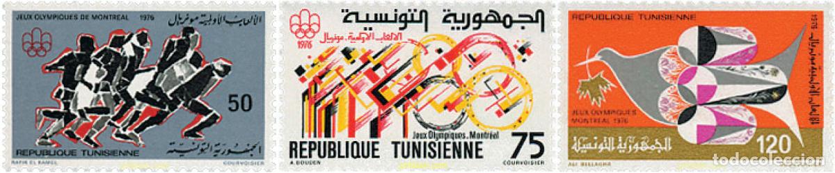 Selos: 33095 MNH TUNEZ 1976 21 JUEGOS OLIMPICOS VERANO MONTREAL 1976