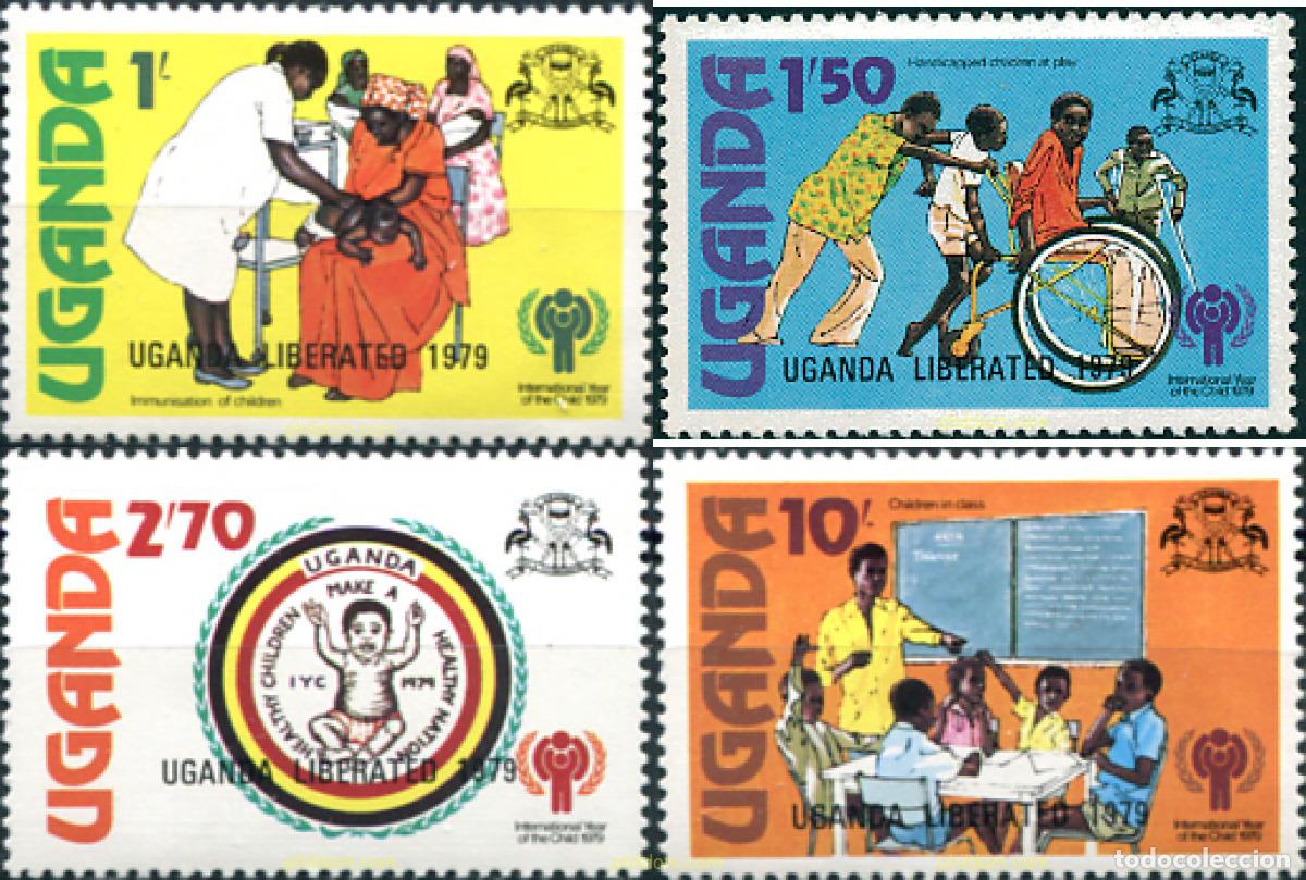 Sellos: 40208 MNH UGANDA 1979 A&Ntilde;O INTERNACIONAL DEL NI&Ntilde;O