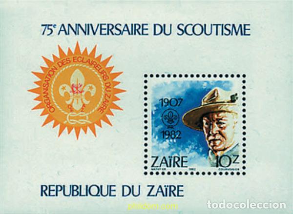 Briefmarken: 39201 MNH ZAIRE 1982 75 ANIVERSARIO DEL ESCULTISMO