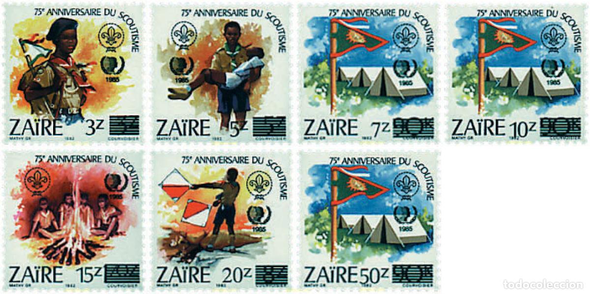 Briefmarken: 41472 MNH ZAIRE 1985 A&Ntilde;O INTERNACIONAL DE LA JUVENTUD
