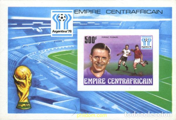 Briefmarken: 17006 MNH CENTROAFRICANA 1977 COPA DEL MUNDO DE FUTBOL. ARGENTINA-78