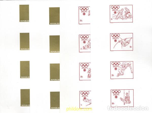 Sellos: 221539 MNH RUANDA 1971 20 JUEGOS OLIMPICOS VERANO MUNICH 1972