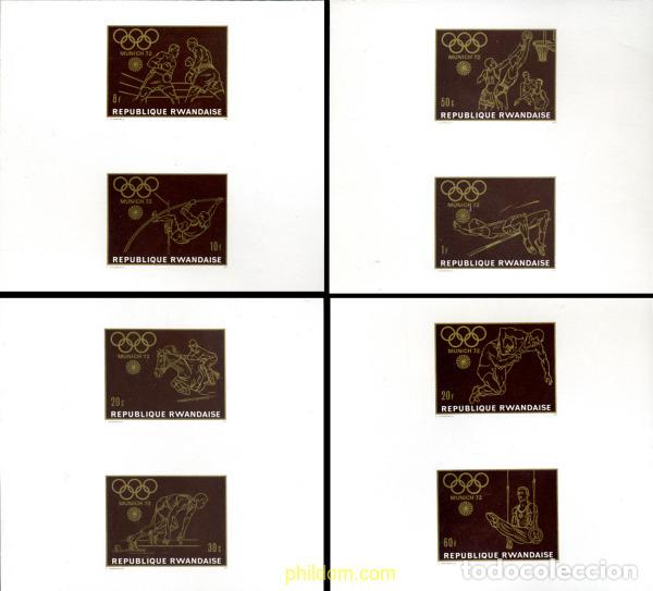 Sellos: 221556 MNH RUANDA 1971 20 JUEGOS OLIMPICOS VERANO MUNICH 1972