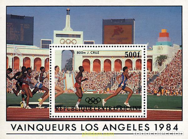 Sellos: 49251 MNH CENTROAFRICANA 1985 23 JUEGOS OLIMPICOS VERANO LOS ANGELES 1984