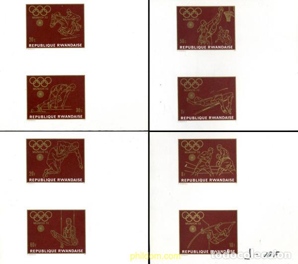 Sellos: 221557 MNH RUANDA 1971 20 JUEGOS OLIMPICOS VERANO MUNICH 1972