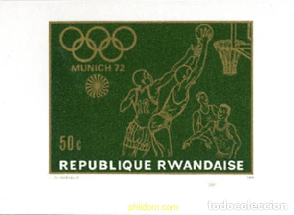 Sellos: 221643 MNH RUANDA 1971 20 JUEGOS OLIMPICOS VERANO MUNICH 1972