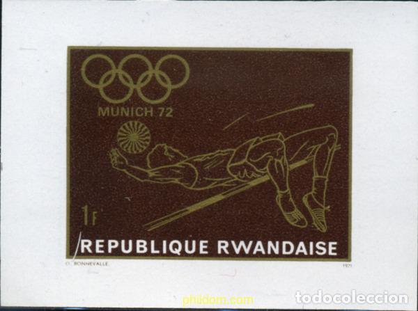 Sellos: 221656 MNH RUANDA 1971 20 JUEGOS OLIMPICOS VERANO MUNICH 1972