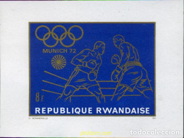 Briefmarken: 221672 MNH RUANDA 1971 20 JUEGOS OLIMPICOS VERANO MUNICH 1972