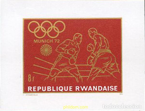 Stamps: 221676 MNH RUANDA 1971 20 JUEGOS OLIMPICOS VERANO MUNICH 1972