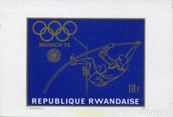 Sellos: 221811 MNH RUANDA 1971 20 JUEGOS OLIMPICOS VERANO MUNICH 1972