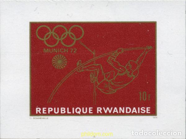 Sellos: 221816 MNH RUANDA 1971 20 JUEGOS OLIMPICOS VERANO MUNICH 1972
