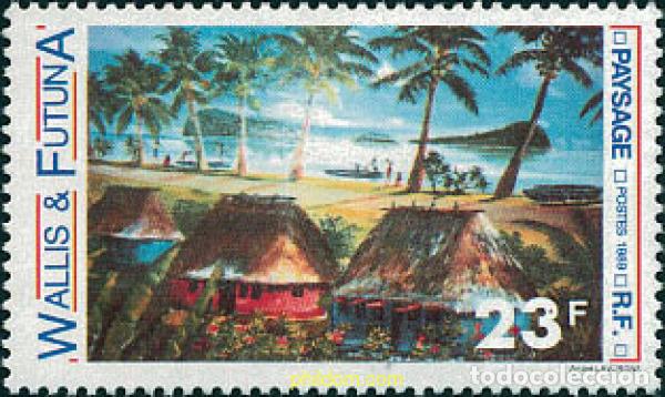 Sellos: 36747 MNH WALLIS Y FUTUNA 1989 PAISAJE