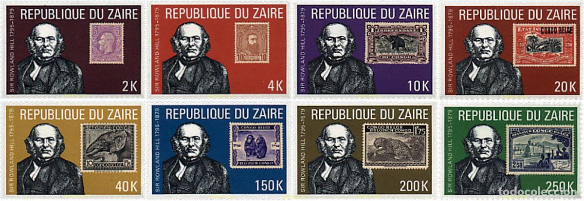 Sellos: 60346 MNH ZAIRE 1980 CENTENARIO DE LA MUERTE DE SIR ROWLAND HILL