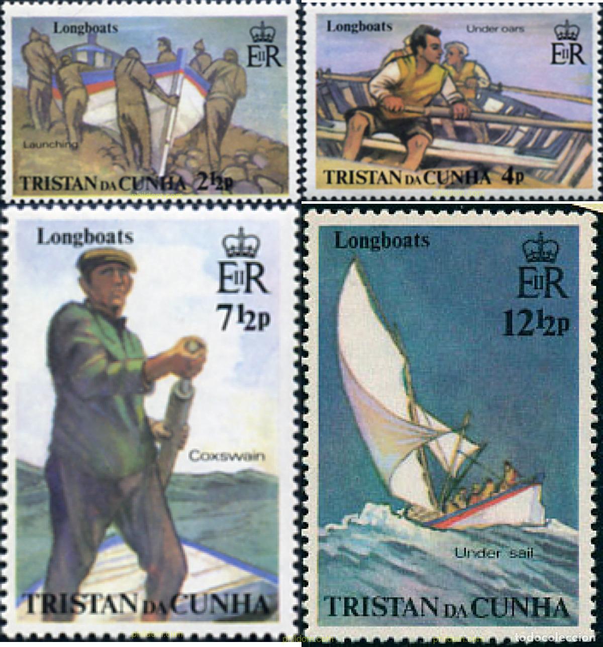 Sellos: 42776 MNH TRISTAN DA CUNHA 1972 BARCAS
