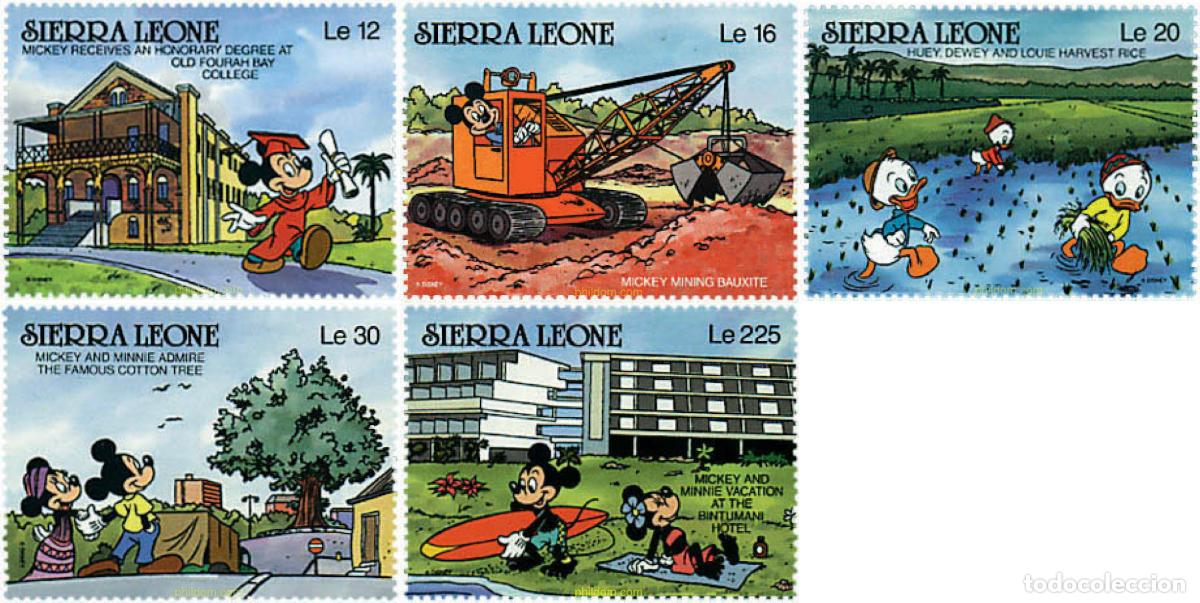 Sellos: 362109 MNH SIERRA LEONA 1990 ESCENAS DE LA VIDA EN SIERRA LEONA