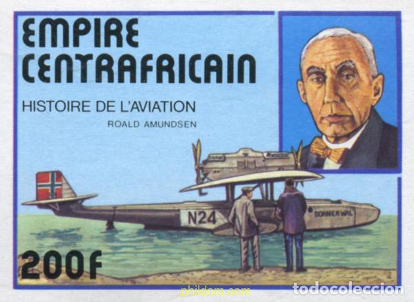Sellos: 632611 MNH CENTROAFRICANA 1977 HISTORIA DE LA AVIACION