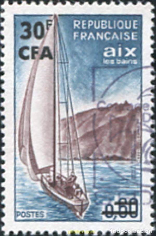Sellos: 667522 USED REUNION 1967 VELA