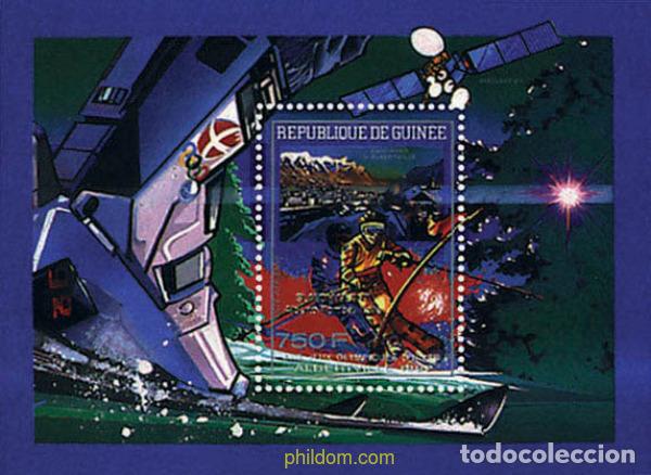 Sellos: 72986 MNH GUINEA 1993 MEDALLISTAS DE LOS 16 JUEGOS OLIMPICOS DE INVIERNO. ALBERTVILLE 1992