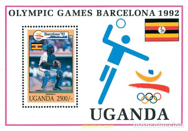 Sellos: 234354 MNH UGANDA 1992 25 JUEGOS OLIMPICOS VERANO BARCELONA 1992