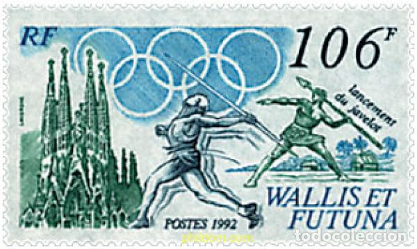 Sellos: 45868 MNH WALLIS Y FUTUNA 1992 25 JUEGOS OLIMPICOS VERANO BARCELONA 1992