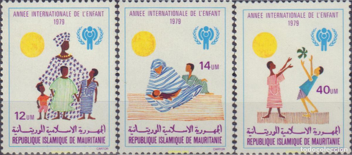 Sellos: 69811 MNH MAURITANIA 1979 A&Ntilde;O INTERNACIONAL DEL NI&Ntilde;O