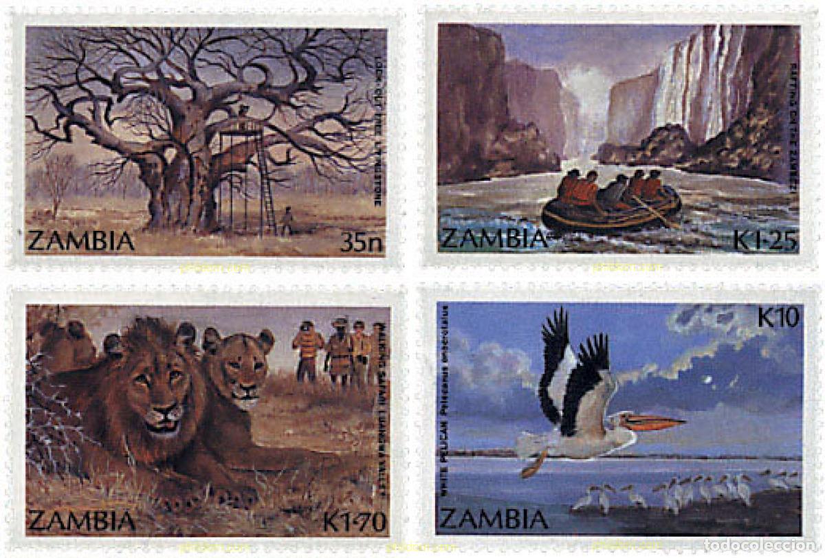 Sellos: 34262 MNH ZAMBIA 1987 TURISMO
