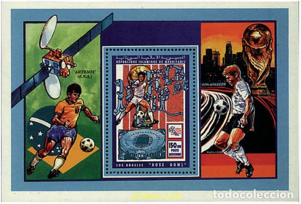 Sellos: 80953 MNH MAURITANIA 1994 COPA DEL MUNDO DE FUTBOL. USA-94