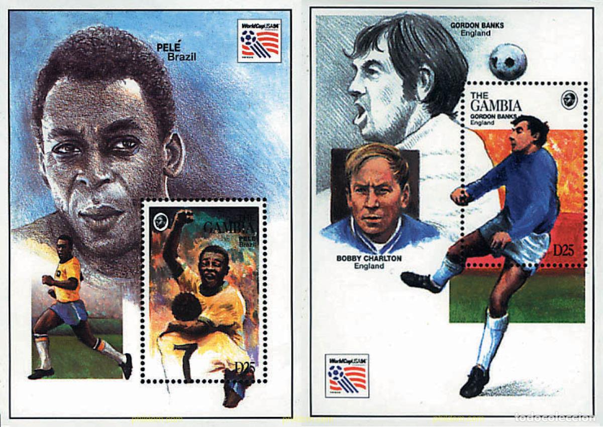 Sellos: 89075 MNH GAMBIA 1994 COPA DEL MUNDO DE FUTBOL. USA-94