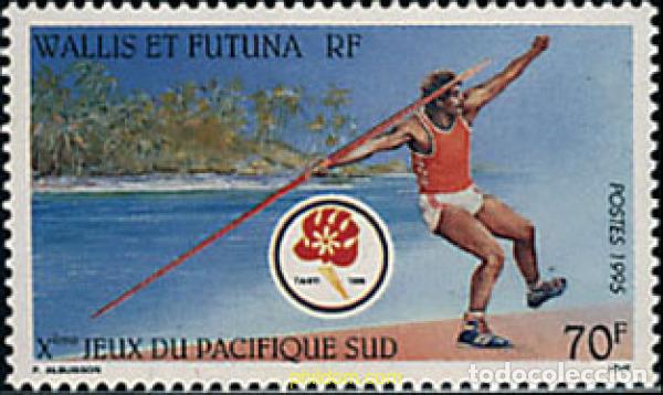Sellos: 36751 MNH WALLIS Y FUTUNA 1995 10 JUEGOS DEL PACIFICO SUR EN TAHITI