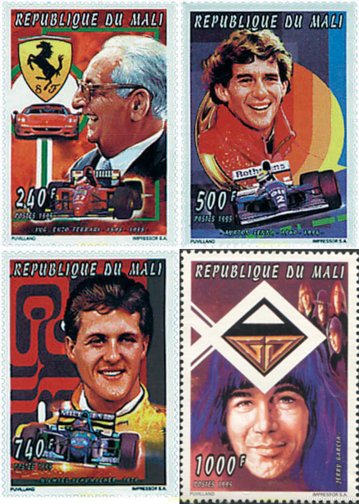 Sellos: 605413 MNH MALI 1995 PERSONAJES