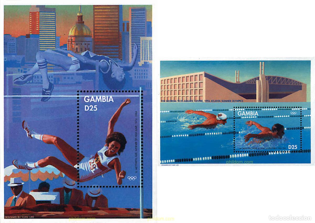 Sellos: 89139 MNH GAMBIA 1996 26 JUEGOS OLIMPICOS VERANO ATLANTA 1996