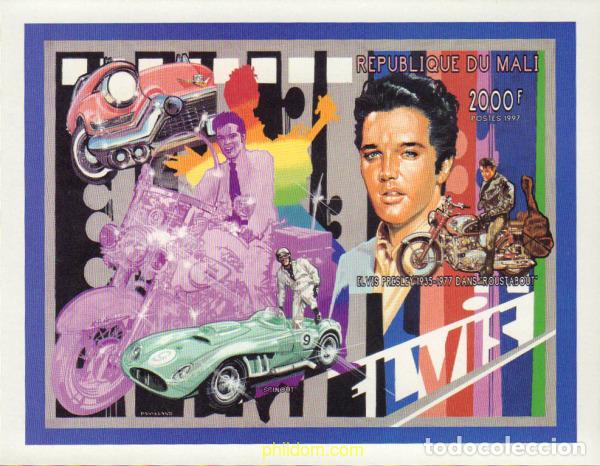 Sellos: 367967 MNH MALI 1997 20 ANIVERSARIO DE LA MUERTE DE ELVIS PRESLEY