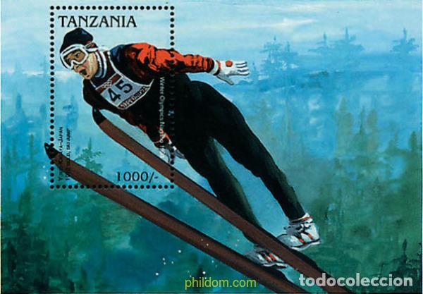 Sellos: 365357 MNH TANZANIA 1997 18 JUEGOS OLIMPICOS DE INVIERNO NAGANO 1998