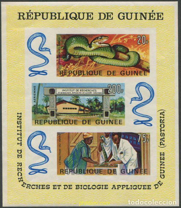 Sellos: 14526 MNH GUINEA 1967 SERPIENTES