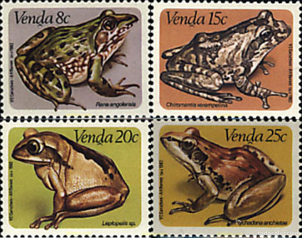 Sellos: 28280 MNH VENDA 1982 RANAS