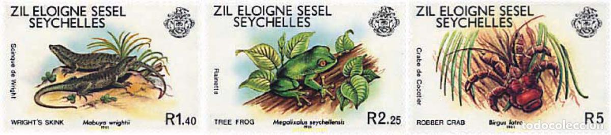 Sellos: 34743 MNH SEYCHELLES. Zil Eloigne Sesel 1981 FAUNA