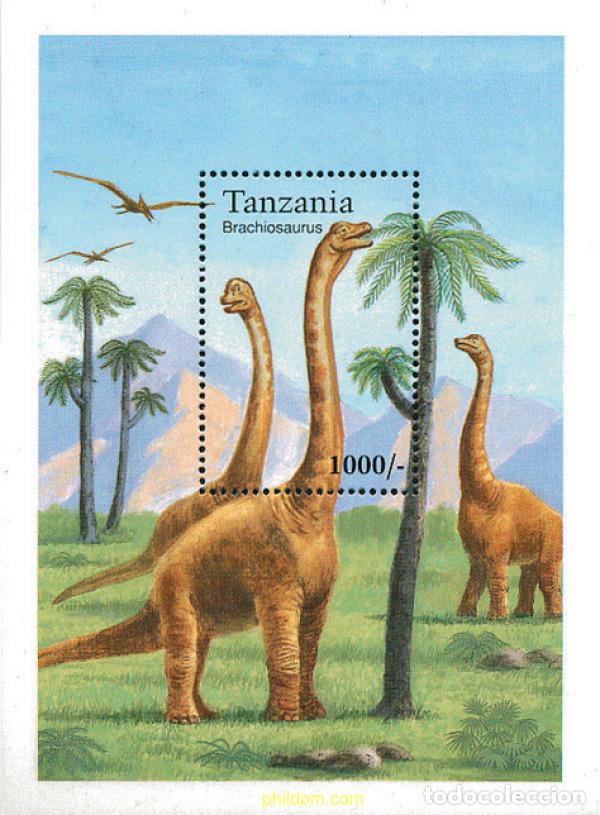 Sellos: 97643 MNH TANZANIA 1994 EL MUNDO DE LOS DINOSAUROS