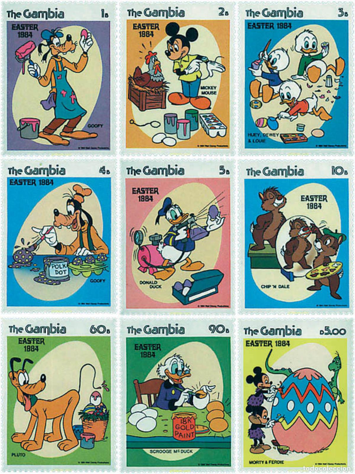 Sellos: 49314 MNH GAMBIA 1984 PASCUA