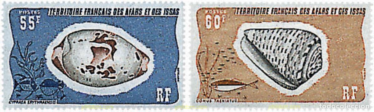 Sellos: 63303 MNH AFARS E ISSAS 1976 CONCHAS