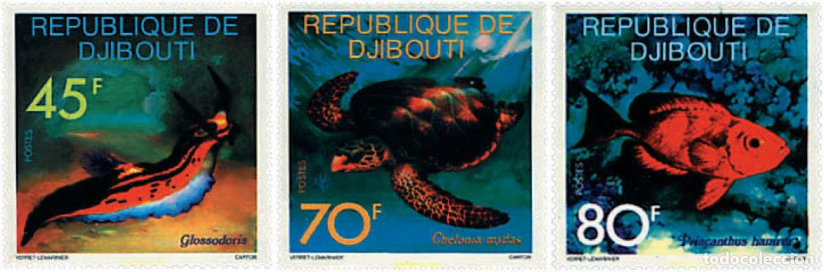 Sellos: 41633 MNH DJIBOUTI 1977 FAUNA MARINA