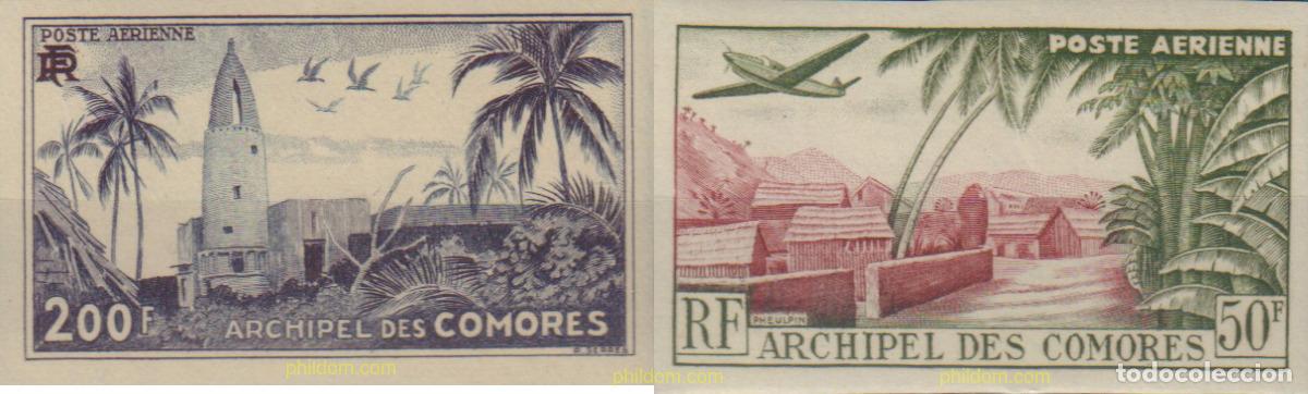 Sellos: 19463 MNH COMORES 1950 MOTIVOS VARIOS