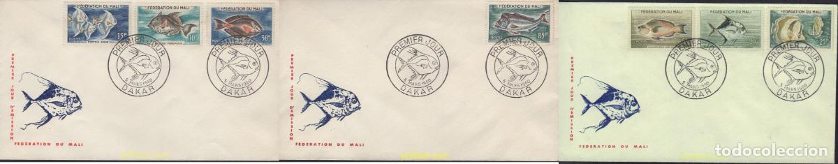 Sellos: 387741 MNH MALI 1960 PECES