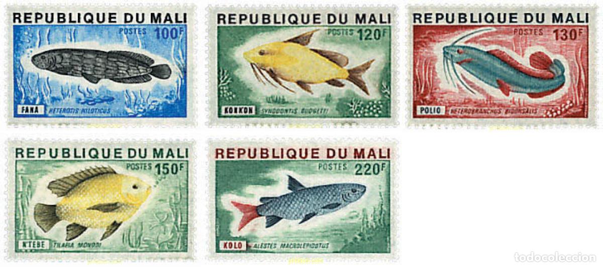 Sellos: 68649 MNH MALI 1976 PECES