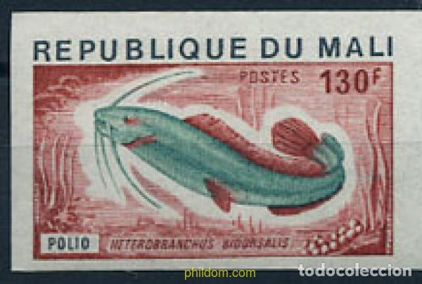 Sellos: 221196 MNH MALI 1976 PECES