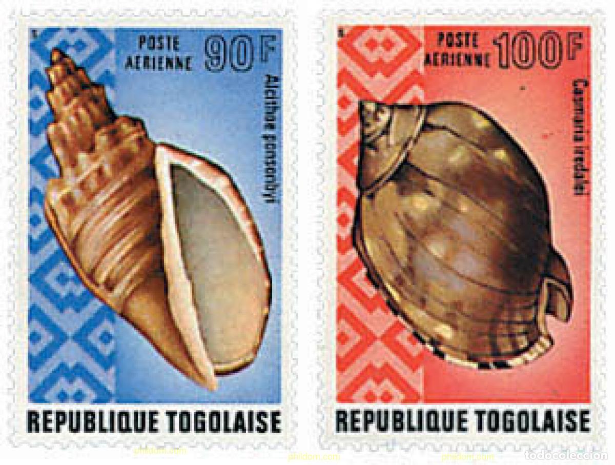Stamps: 365705 MNH TOGO 1974 CONCHAS