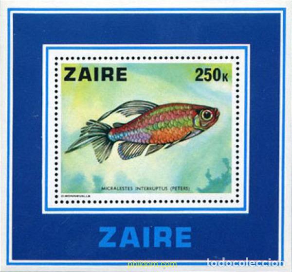 Sellos: 34294 MNH ZAIRE 1978 PECES