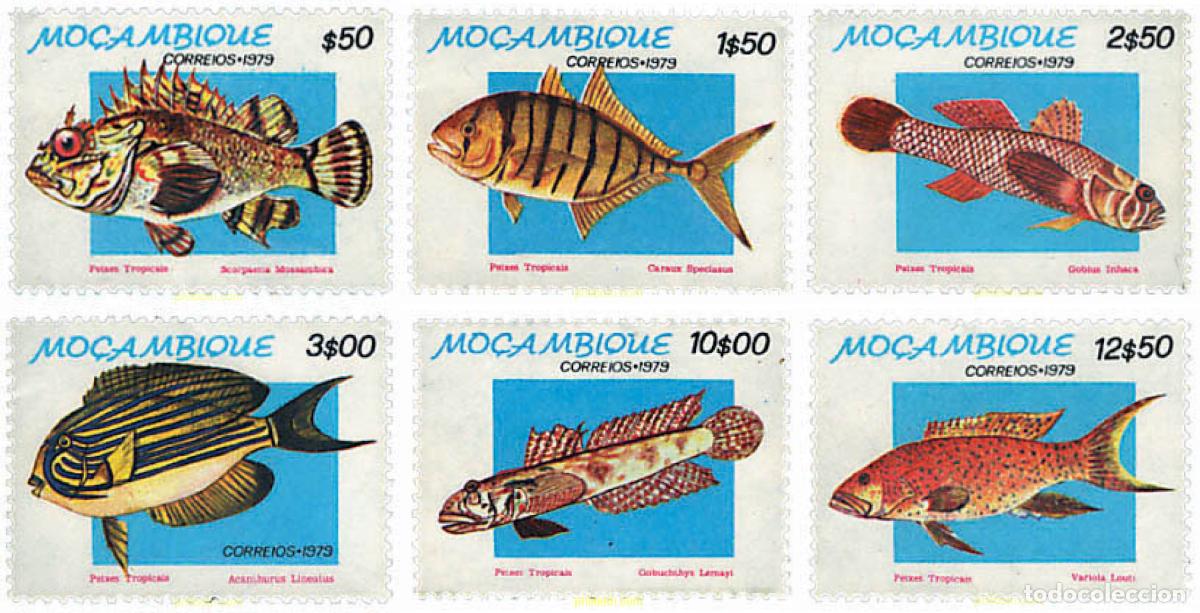 Sellos: 28467 MNH MOZAMBIQUE 1979 PECES TROPICALES