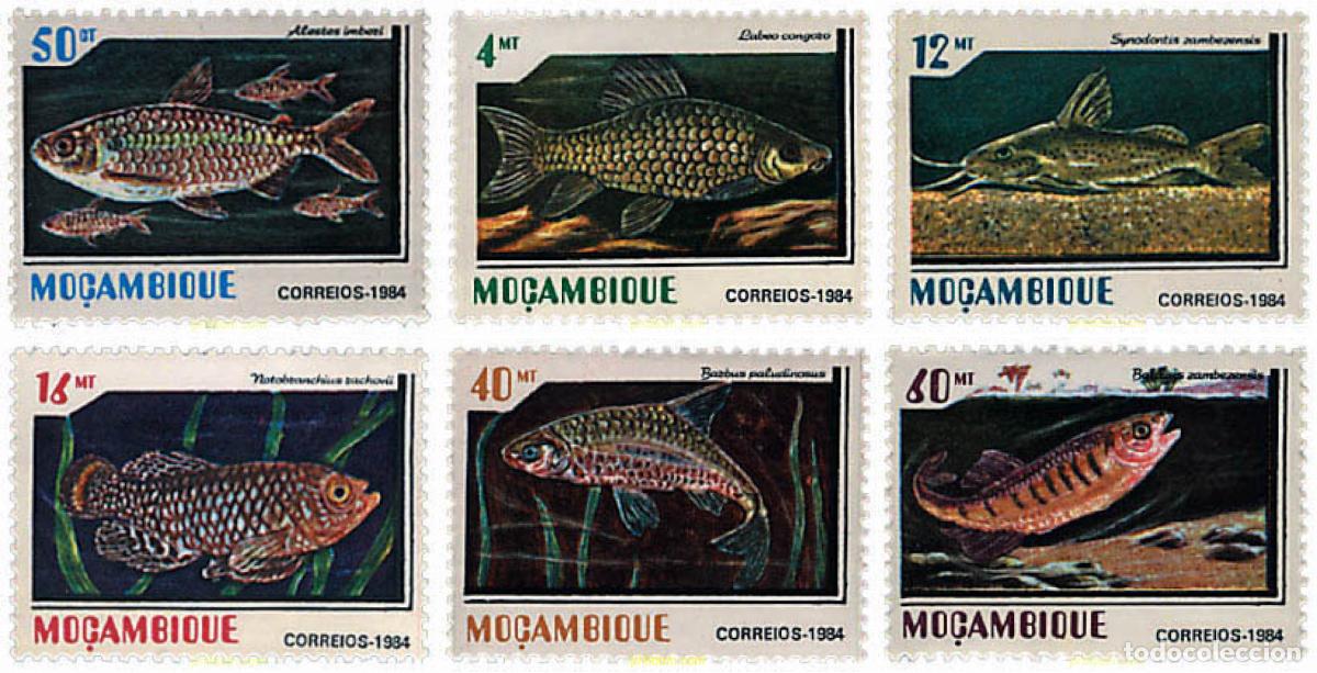 Sellos: 28470 MNH MOZAMBIQUE 1984 PECES