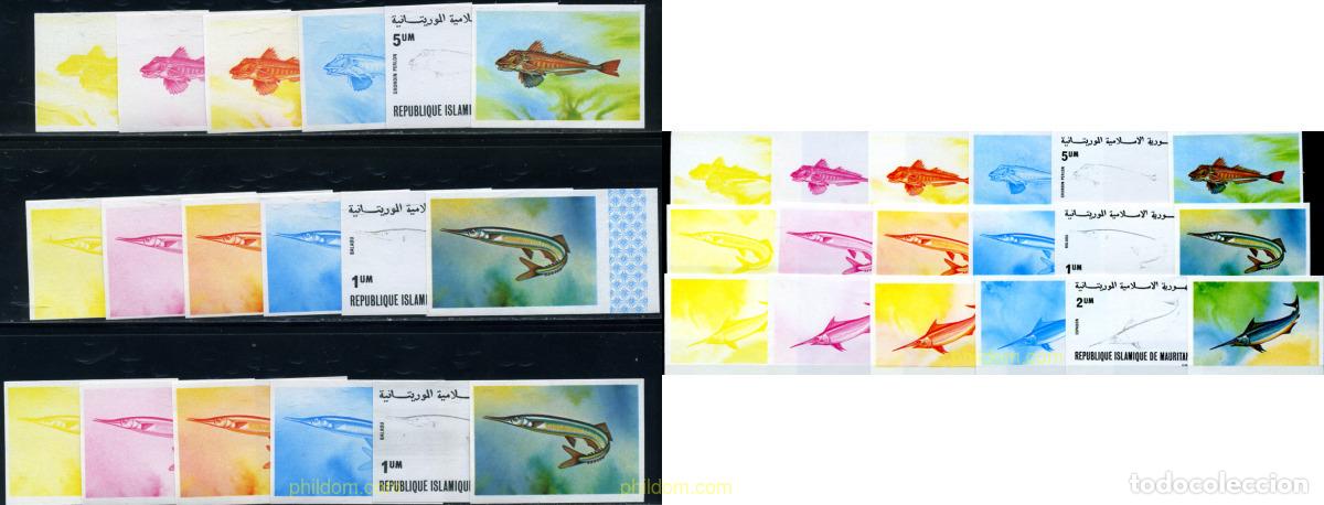 Briefmarken: 219803 MNH MAURITANIA 1979 PECES