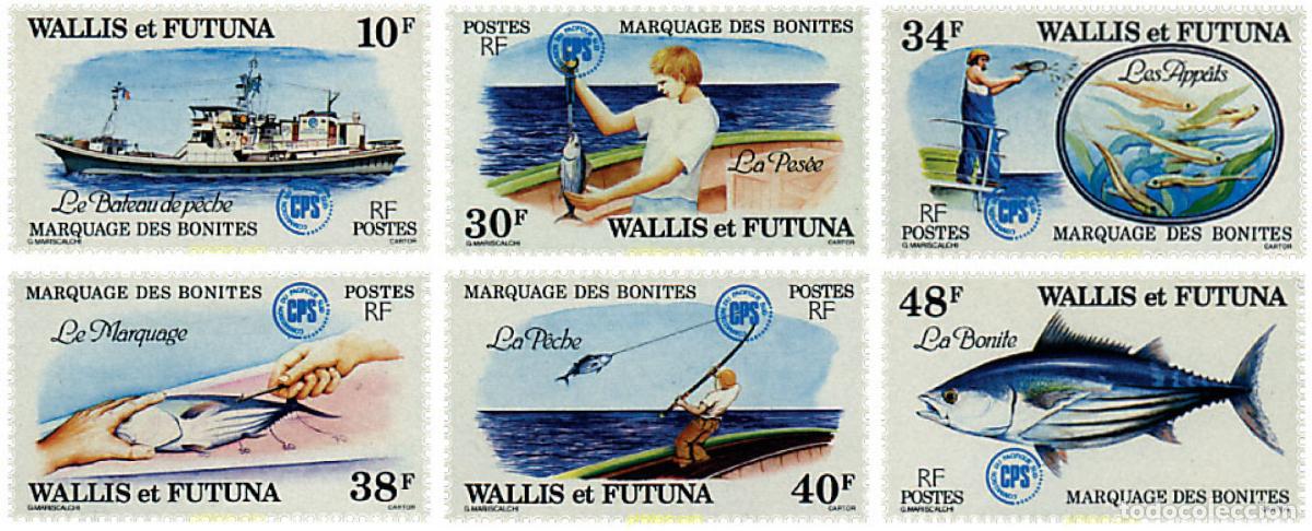 Sellos: 36725 MNH WALLIS Y FUTUNA 1979 MARCA DEL BONITO